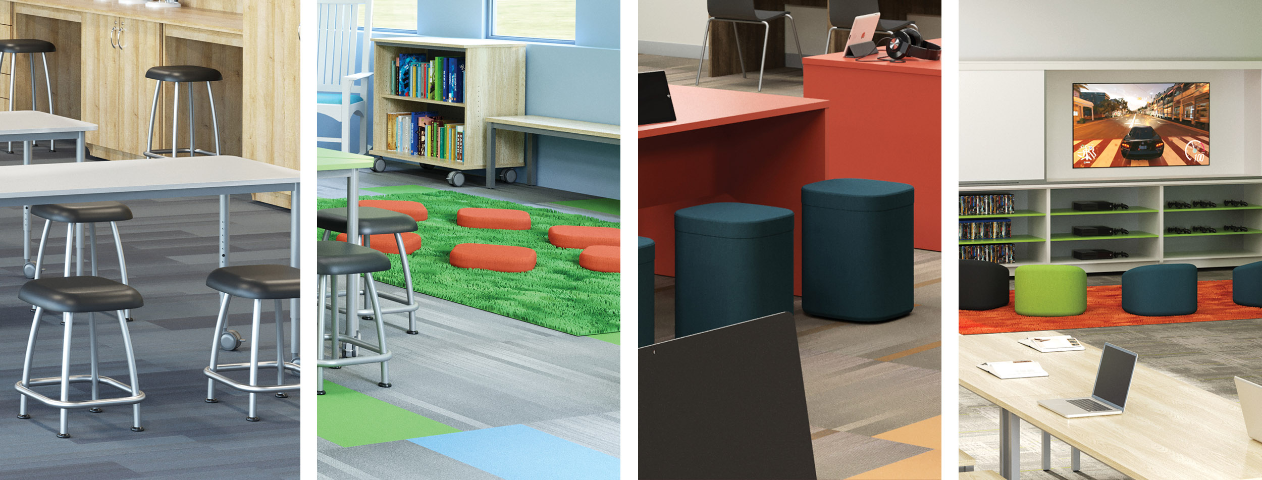 Rock Seating Environment Rock Seating Environment
