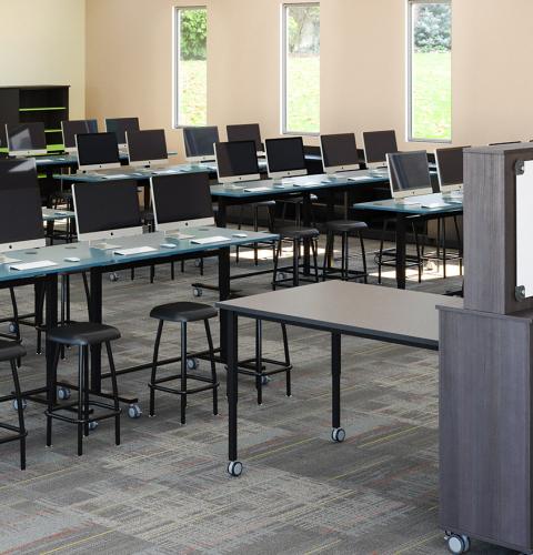 School computer lab design