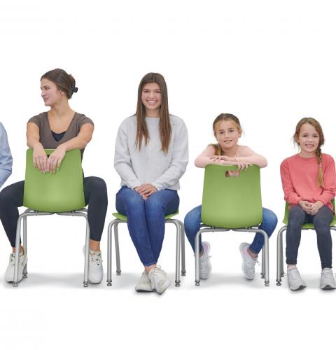 students seating in E! Seating