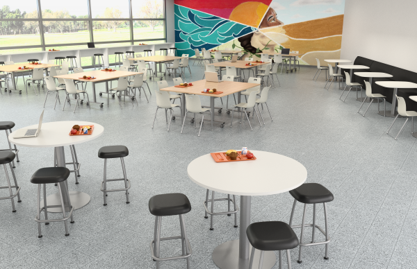 Café/life center environment