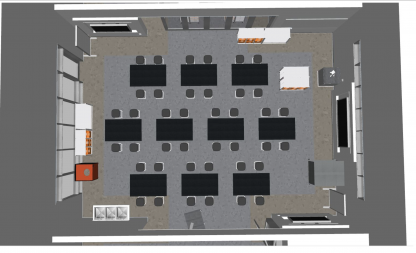 STEM classroom floor plan