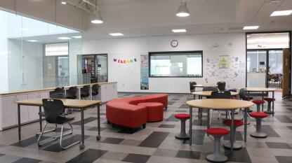 A school common area