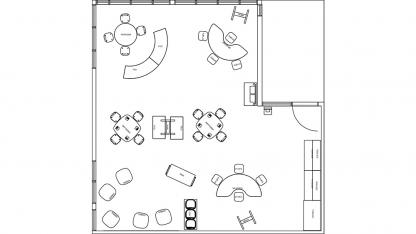 Classroom floor plan
