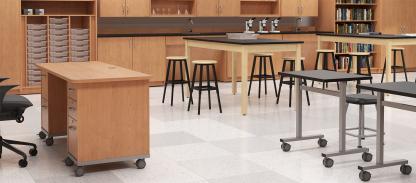 Classroom optimized for learning science