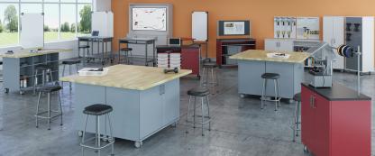 Makerspace classroom setting