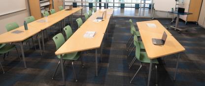 Classroom post leg and evoke