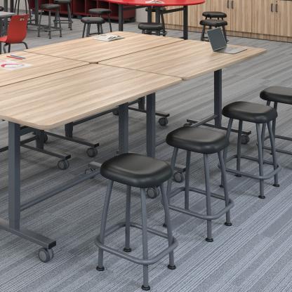 stools in classrrom