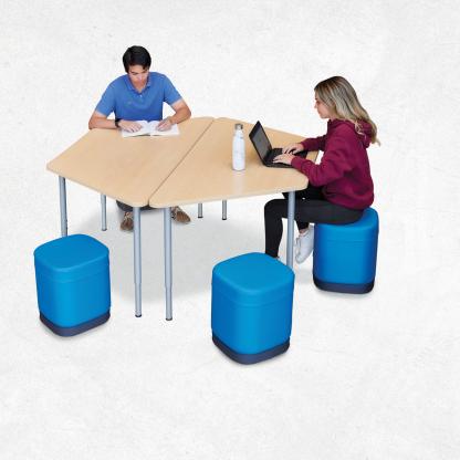 highschool students with soft rock