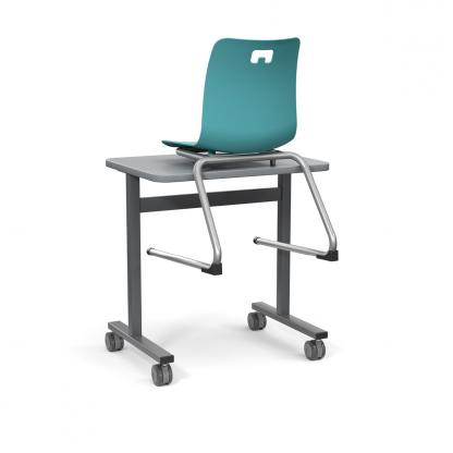 Desk with Evoke chair