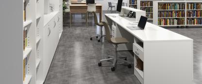 Transaction Desk white