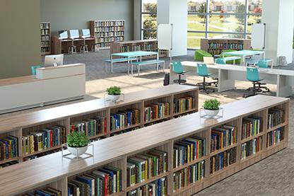 Library in school