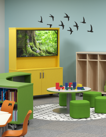 Kindergarten to second grade - storage focus