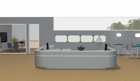3D view of Administration plan