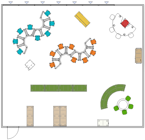 K-2G classroom floorplan
