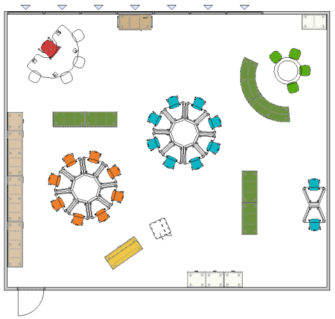 K-2G classroom floorplan