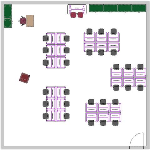 6-8th grade classroom floorplan