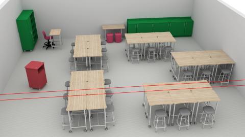 6-8th grade classroom