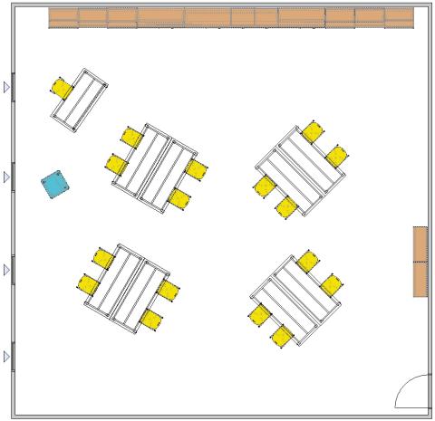 9-12th grade classroom floorplan
