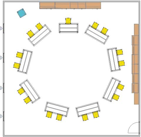 9-12th grade classroom floorplan
