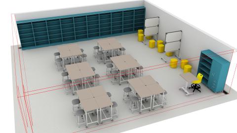 9-12th grade classroom