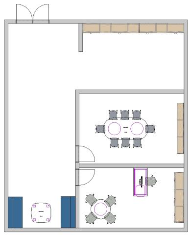 Administration room plan