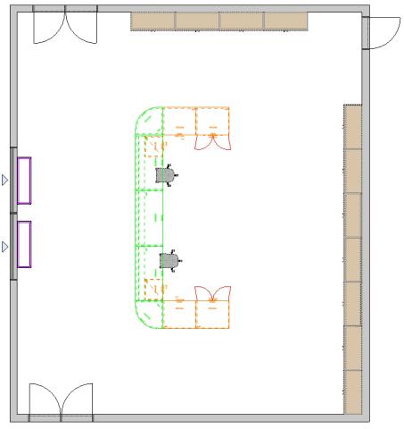 Administration room plan