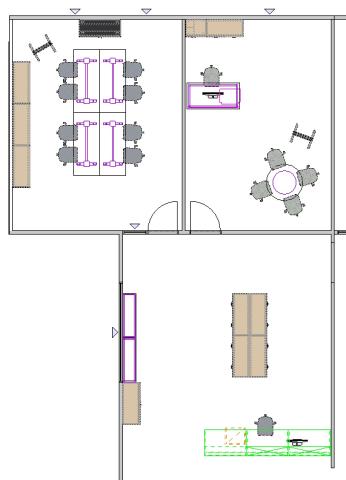 Administration room plan