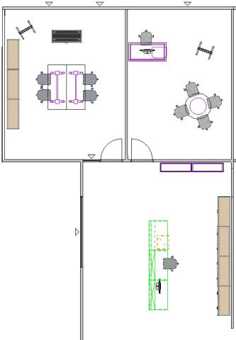Administration room plan