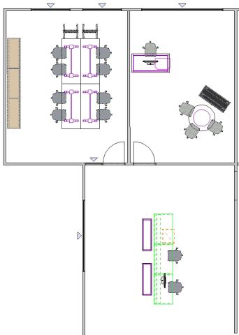 Administration room plan