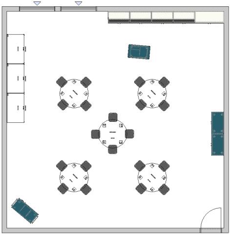 Art classroom plan