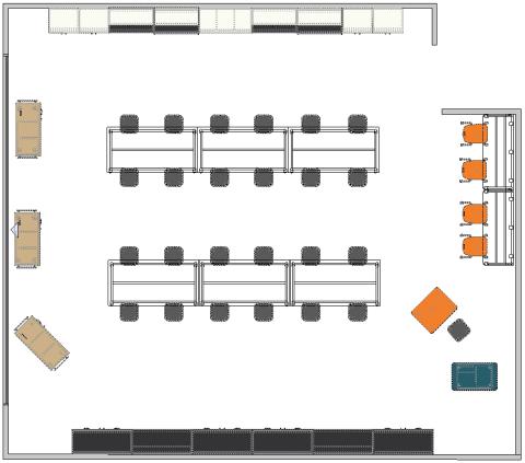 Art classroom plan