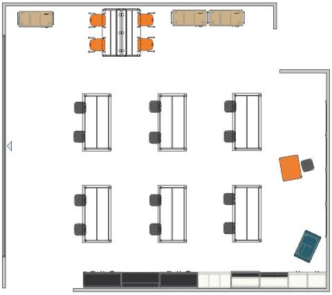 Art classroom plan