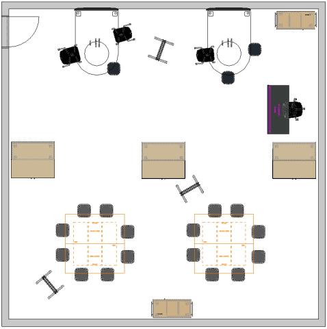 Alternative learning classroom plan