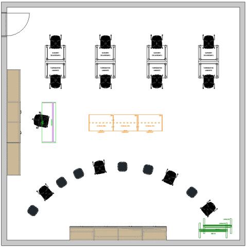 Alternative learning classroom plan
