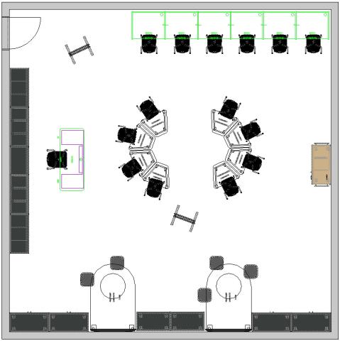 Alternative learning classroom plan