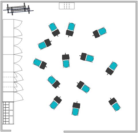 Music room floorplan