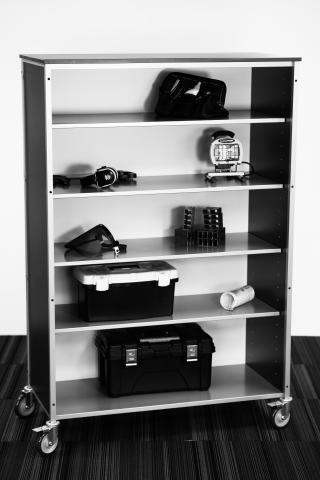Sheerline Shelf no doors 155238 B&W