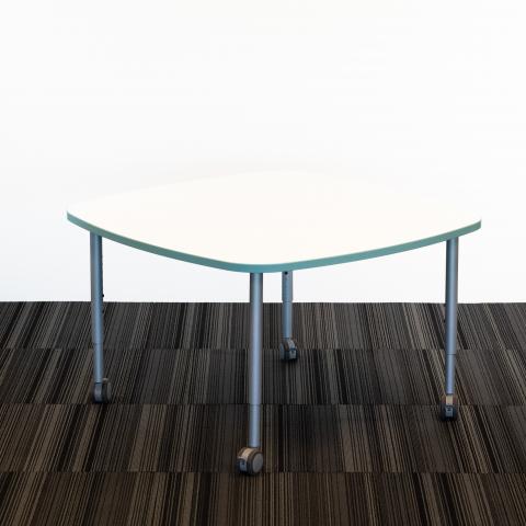 Post Leg Table, Pillow shape