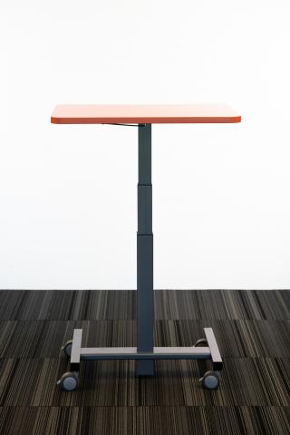 Pneumatic Base Table NSPR308Q - Standing Height - front - color