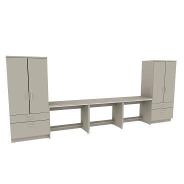 Illusions 2.0 storage and desk