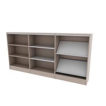 3 shelf examples