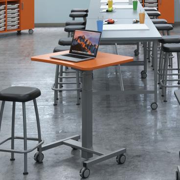 Pneumatic Base in art room