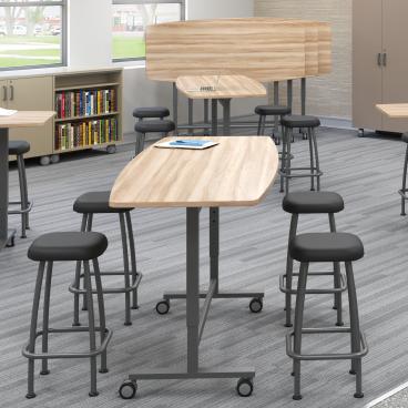 Classroom with flip and nest