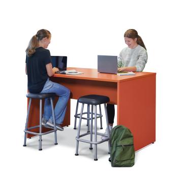 students using Rock stool