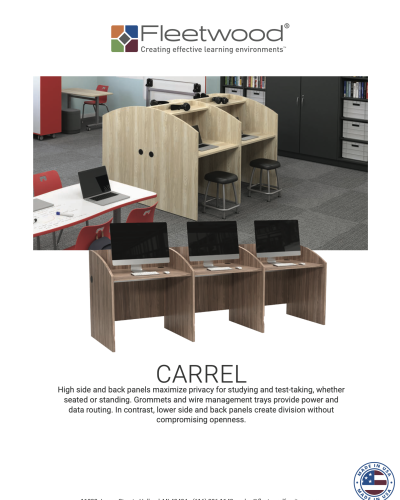 Brochure Carrel