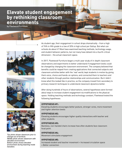 Elevate Student Engagement White Paper