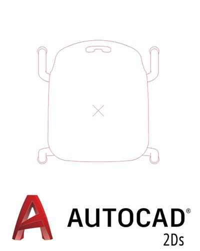 E! Seating 2D AutoCAD