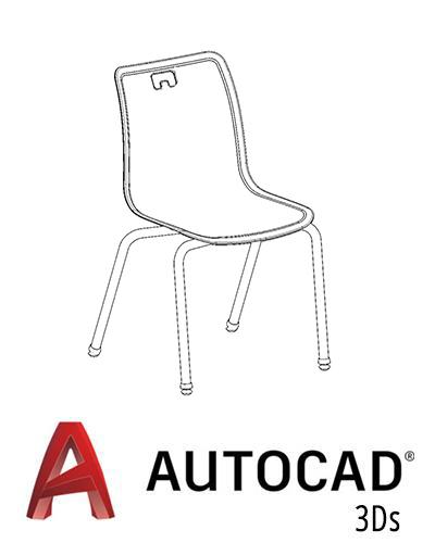 E! Seating 3D  AutoCAD