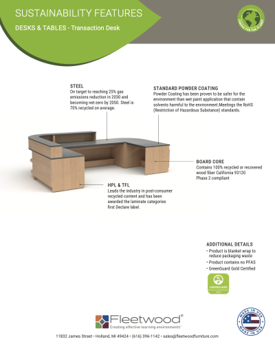 Green Transaction Desk