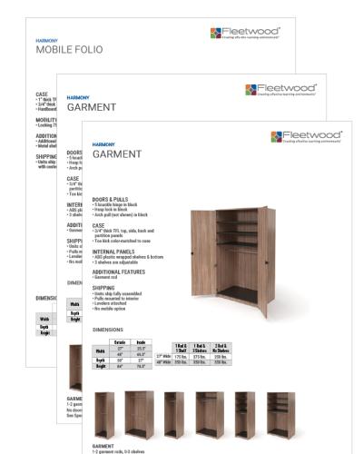 Harmony sell sheet thumbnail